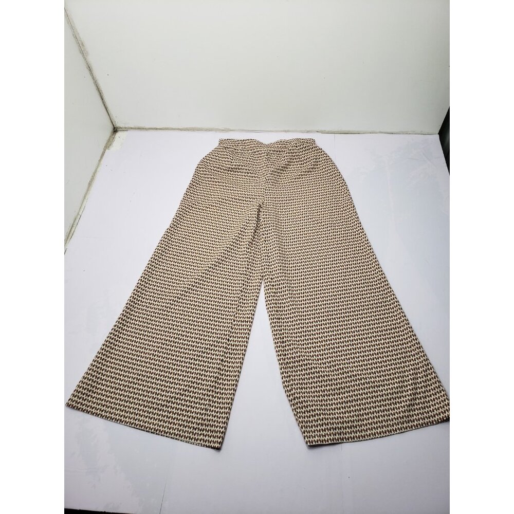 Shein Women’s Geometric Print Elastic Waist Wide Leg/Palazzo Pants Size L